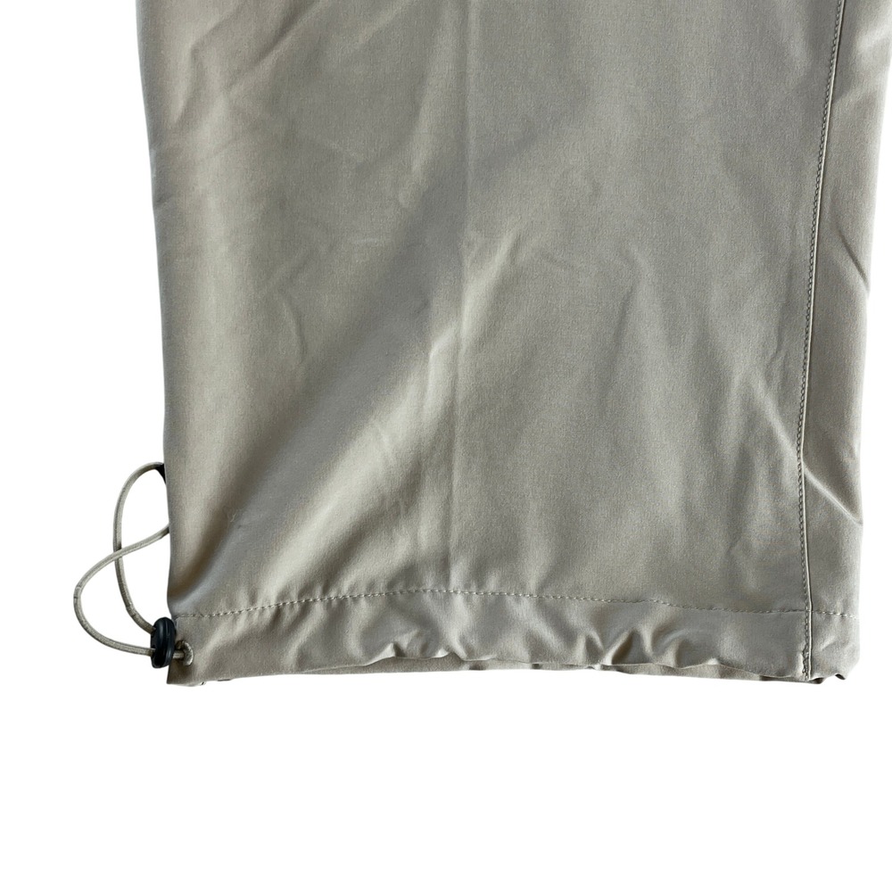 Eddie Bauer Travex Capri Pants Khaki Stretch Hiking Utility Women 18 - Picture 11 of 11
